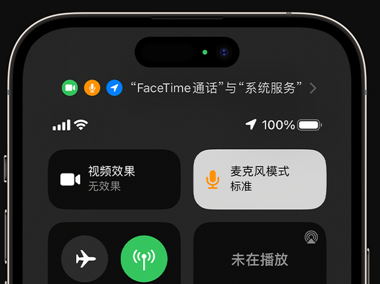 屯溪苹果授权维修网点分享iPhone在通话时让你的声音更清晰 