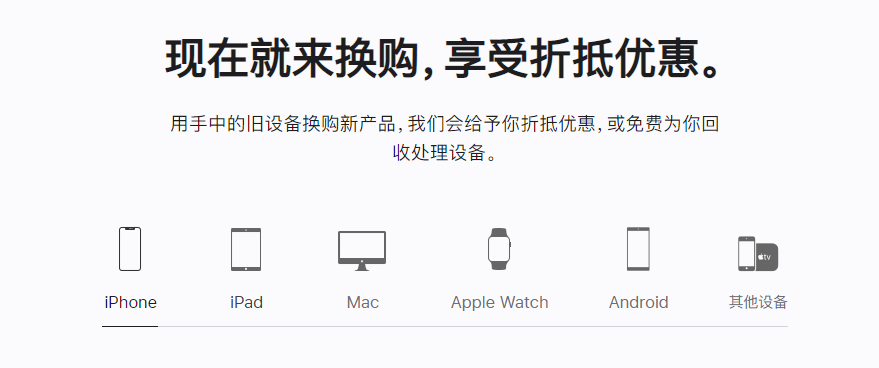 屯溪苹果手机维修分享iPhone以旧换新的去处 