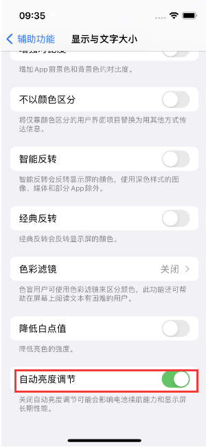 屯溪苹果15维修店分享iPhone 15 Pro系列屏幕亮度 