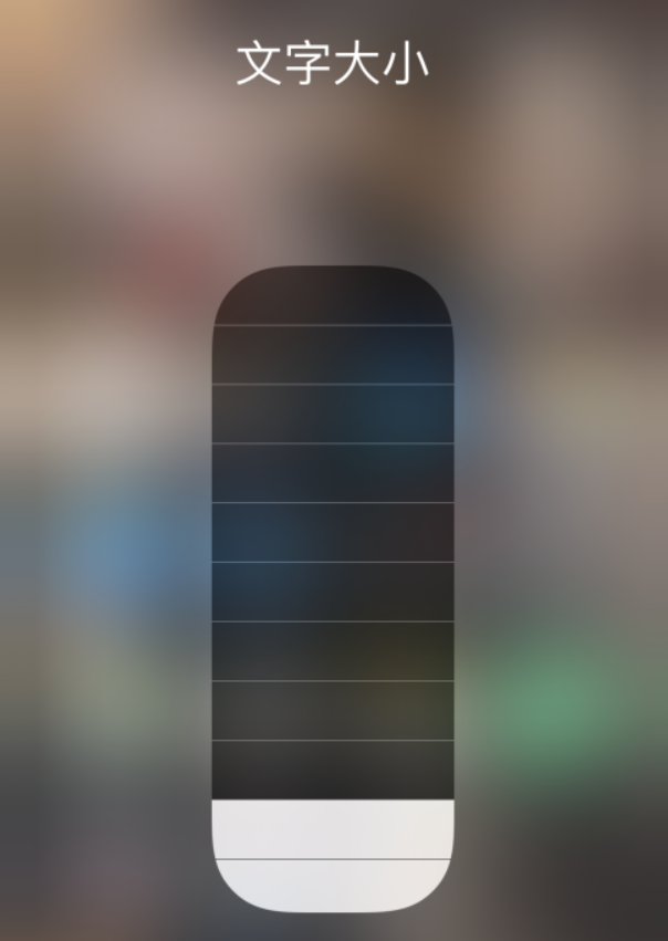 屯溪苹果手机维修分享小技巧：在 iPhone 控制中心快速调节字体大小 